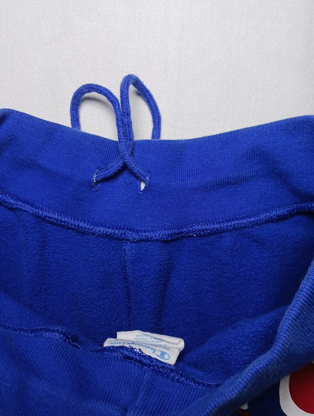 Vintage Champion Mens Reverse Weave Joggers Medium Blue Dropshadow Print P3700 - Picture 12 of 13